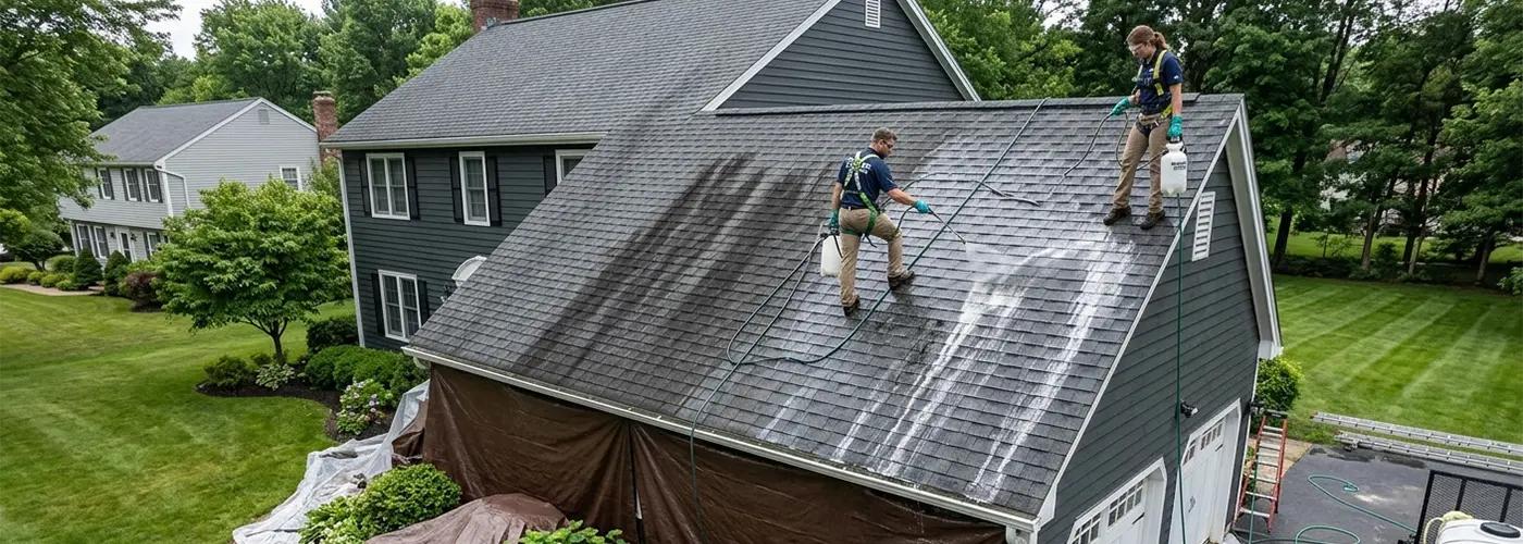 Eco-friendly detergents vs. harsh chemicals in roof cleaning