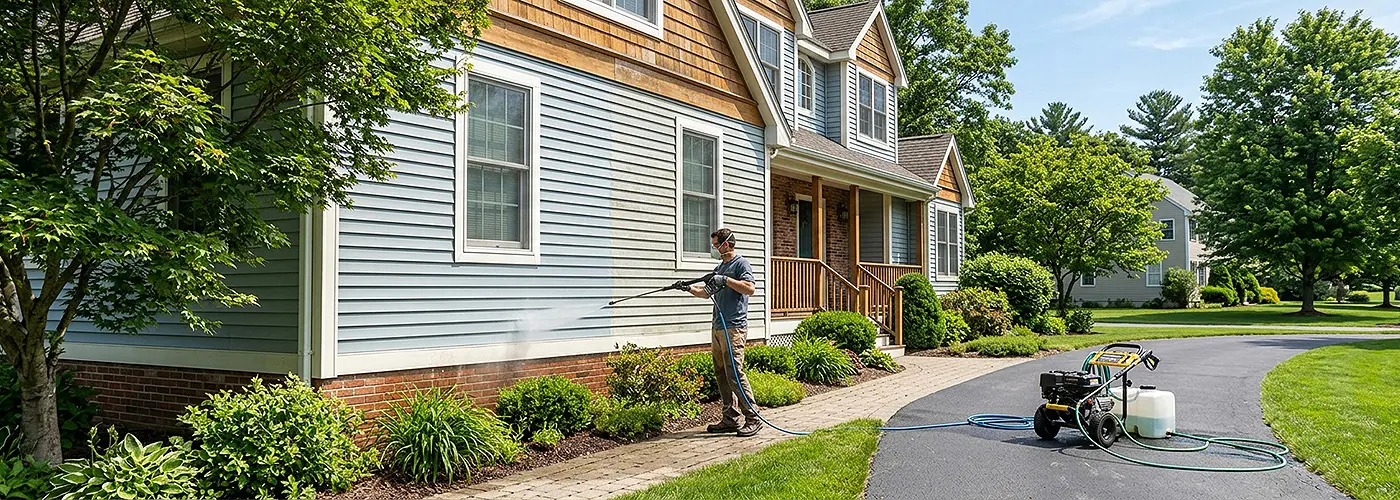 How often should you pressure wash your house?