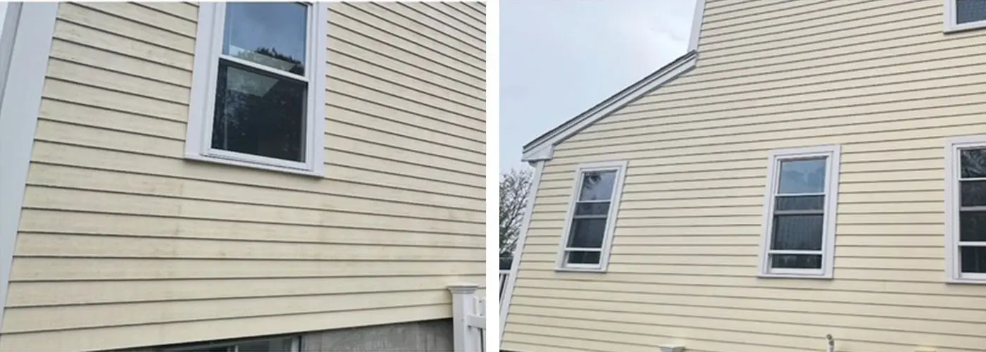 Power Washing a Clapboard Siding Home in Boston, MA – How HiCleaners Transformed Perta G.’s Property