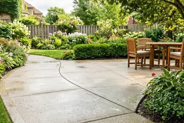 How to remove moss from concrete walkways and patios