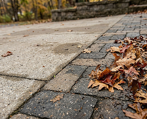 Driveways, walkways, and steps